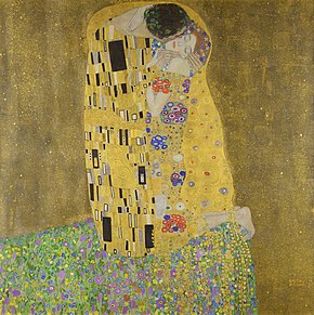 290px The Kiss Gustav Klimt Google Cultural Institute